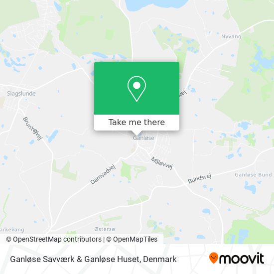 Ganløse Savværk & Ganløse Huset map