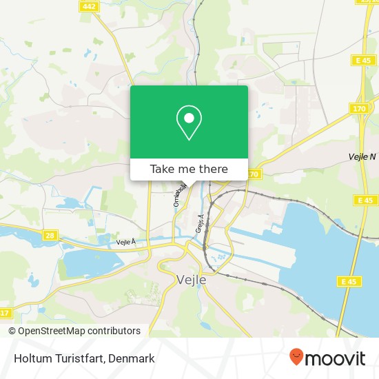 Holtum Turistfart map
