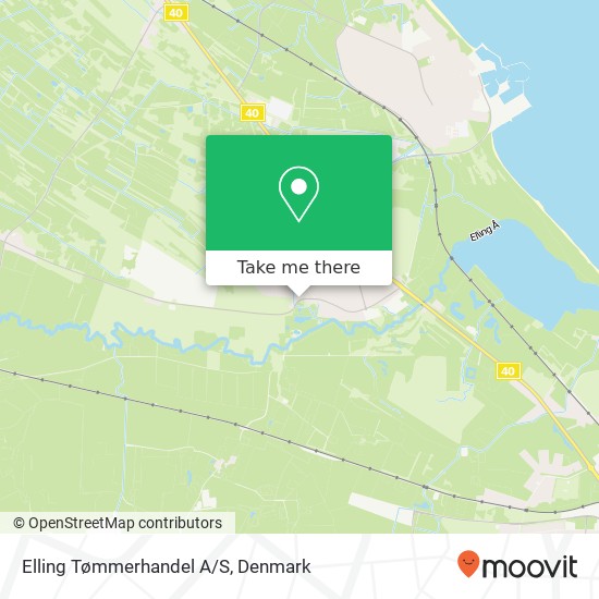 Elling Tømmerhandel A/S map