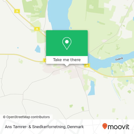 Ans Tømrer- & Snedkerforretning map