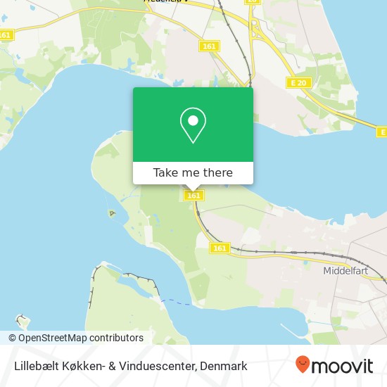 Lillebælt Køkken- & Vinduescenter map