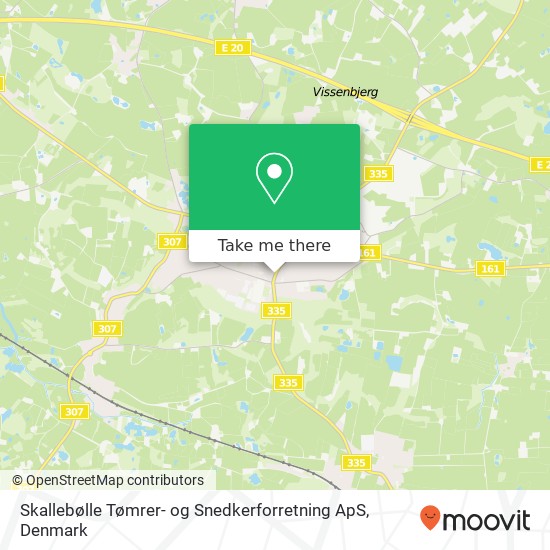 Skallebølle Tømrer- og Snedkerforretning ApS map