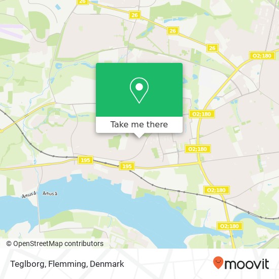 Teglborg, Flemming map