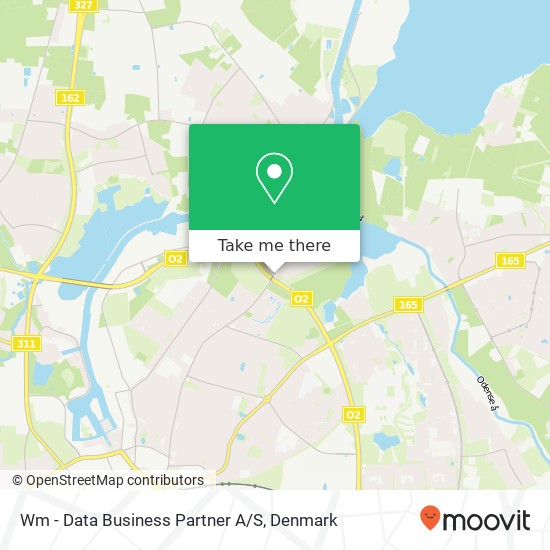 Wm - Data Business Partner A/S map