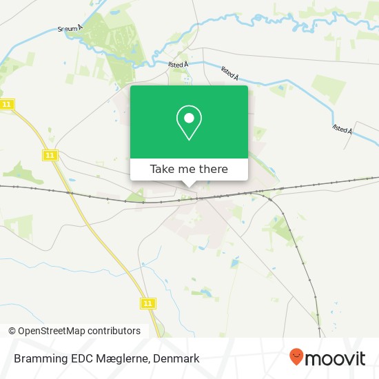 Bramming EDC Mæglerne map