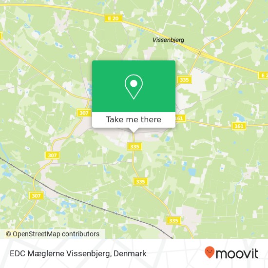 EDC Mæglerne Vissenbjerg map