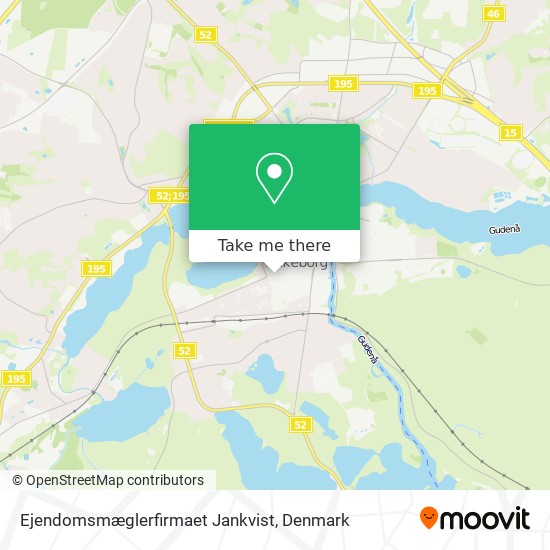 Ejendomsmæglerfirmaet Jankvist map