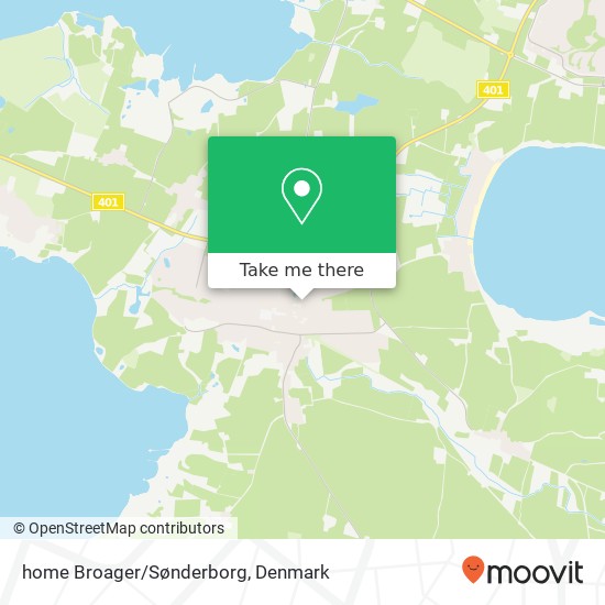 home Broager/Sønderborg map