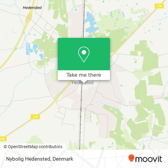 Nybolig Hedensted map
