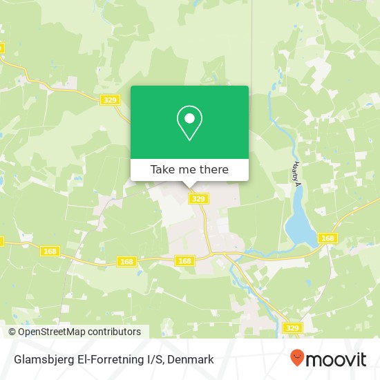 Glamsbjerg El-Forretning I/S map