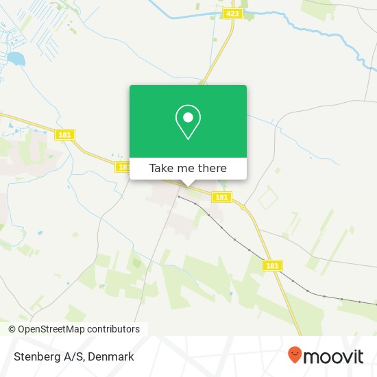Stenberg A/S map