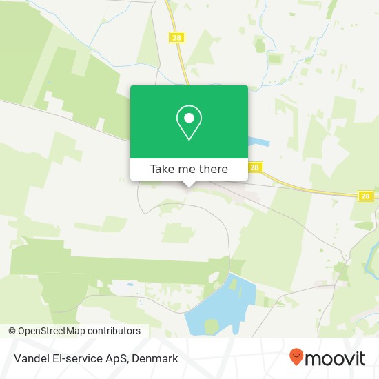 Vandel El-service ApS map