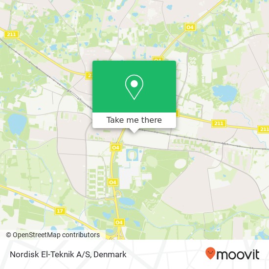 Nordisk El-Teknik A/S map