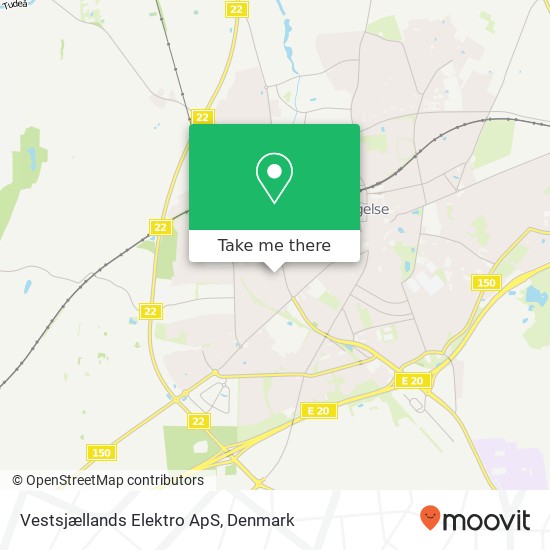 Vestsjællands Elektro ApS map