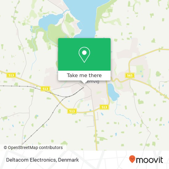 Deltacom Electronics map