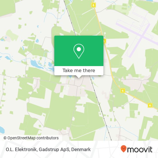 O.L. Elektronik, Gadstrup ApS map