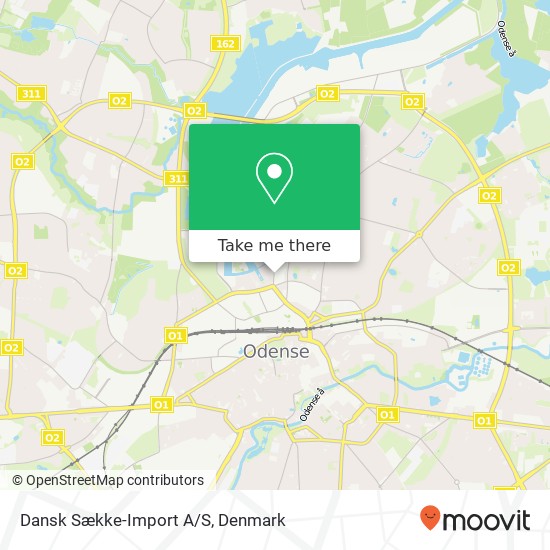 Dansk Sække-Import A/S map