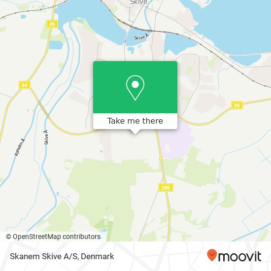 Skanem Skive A/S map