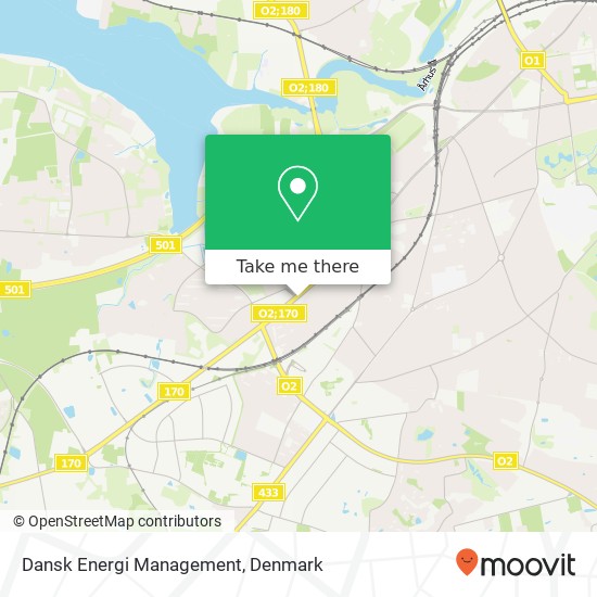 Dansk Energi Management map