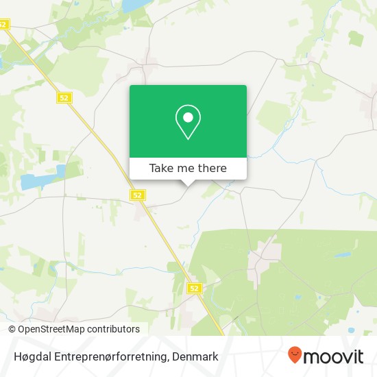 Høgdal Entreprenørforretning map