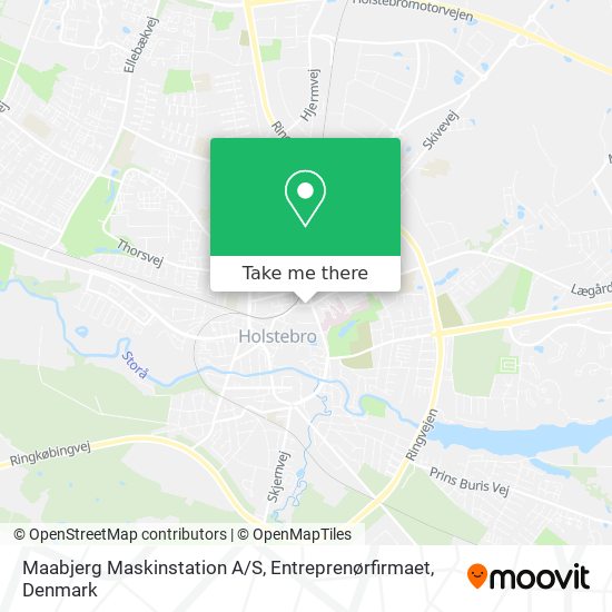 Maabjerg Maskinstation A / S, Entreprenørfirmaet map