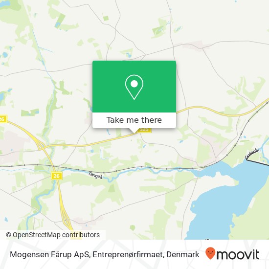 Mogensen Fårup ApS, Entreprenørfirmaet map