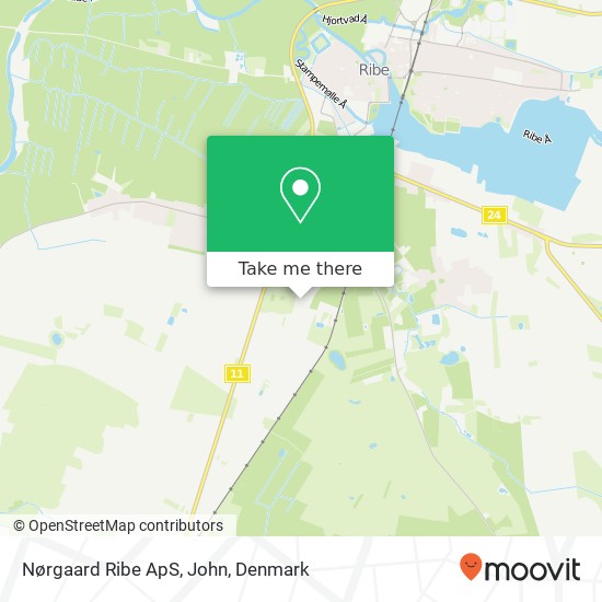 Nørgaard Ribe ApS, John map
