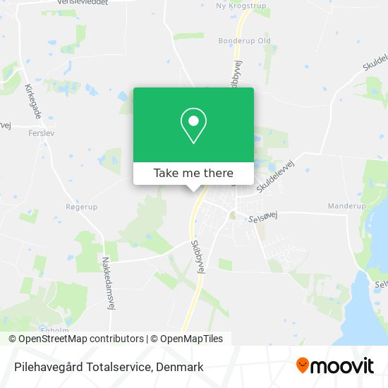 Pilehavegård Totalservice map