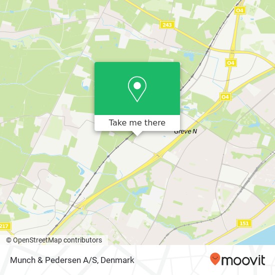 Munch & Pedersen A/S map