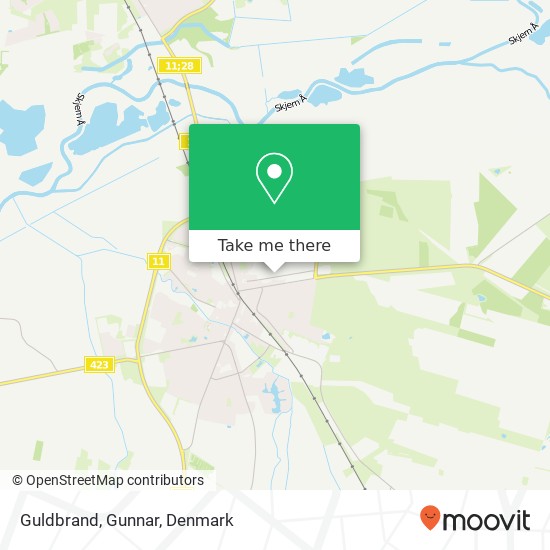 Guldbrand, Gunnar map