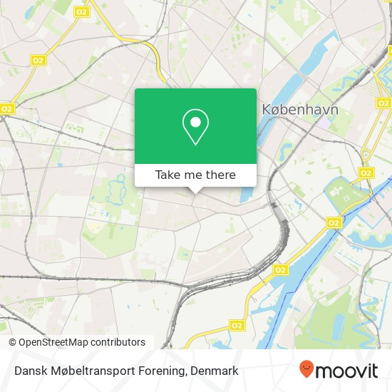 Dansk Møbeltransport Forening map