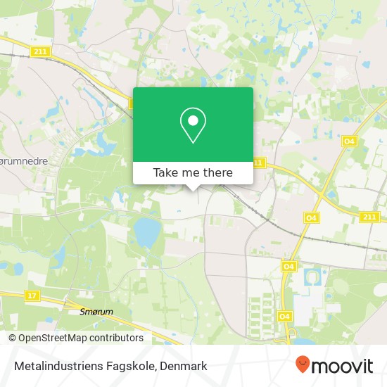 Metalindustriens Fagskole map