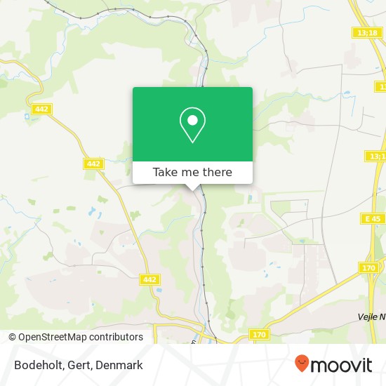 Bodeholt, Gert map