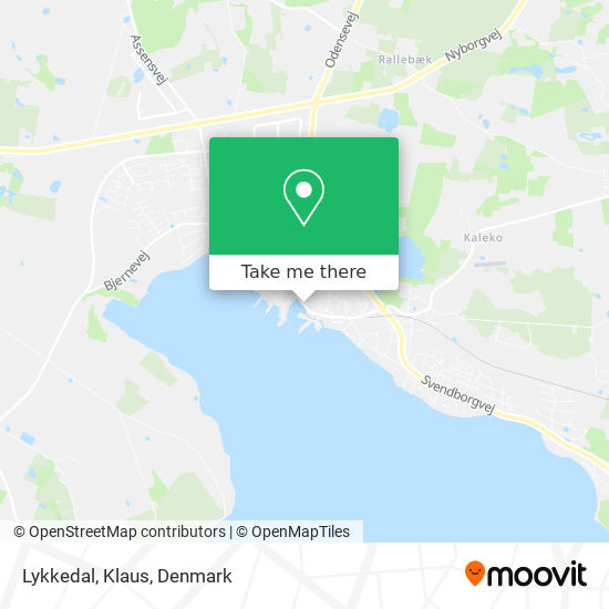 Lykkedal, Klaus map