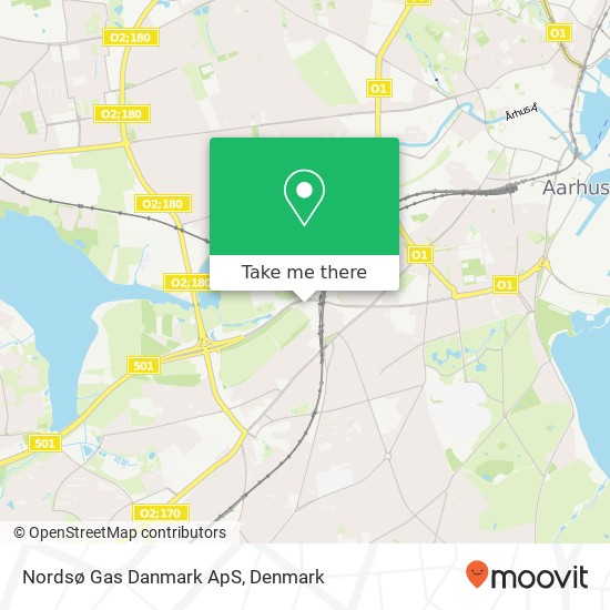 Nordsø Gas Danmark ApS map