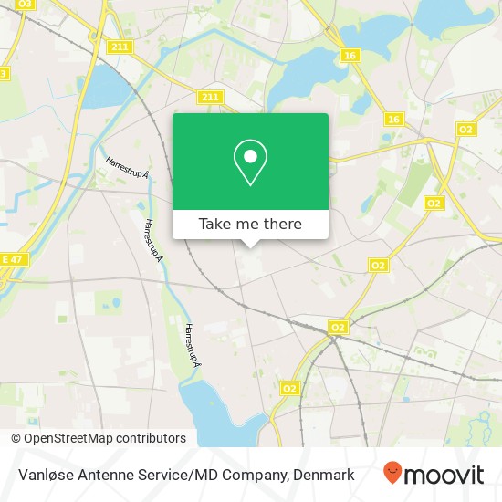 Vanløse Antenne Service / MD Company map