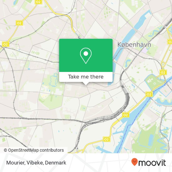 Mourier, Vibeke map