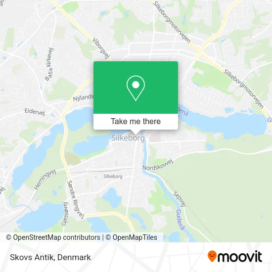 Skovs Antik map