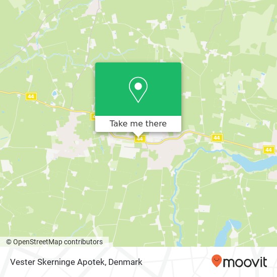 Vester Skerninge Apotek map