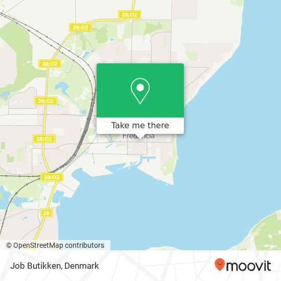 Job Butikken map