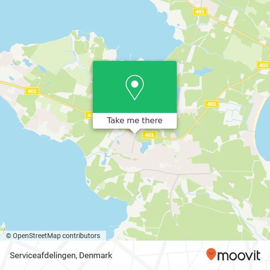 Serviceafdelingen map