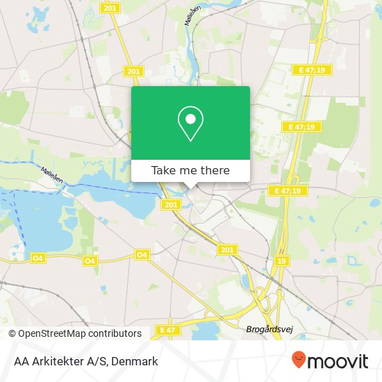 AA Arkitekter A/S map