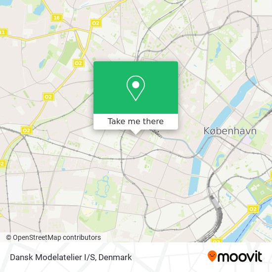 Dansk Modelatelier I/S map