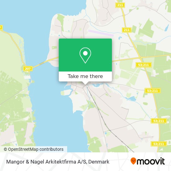 Mangor & Nagel Arkitektfirma A / S map