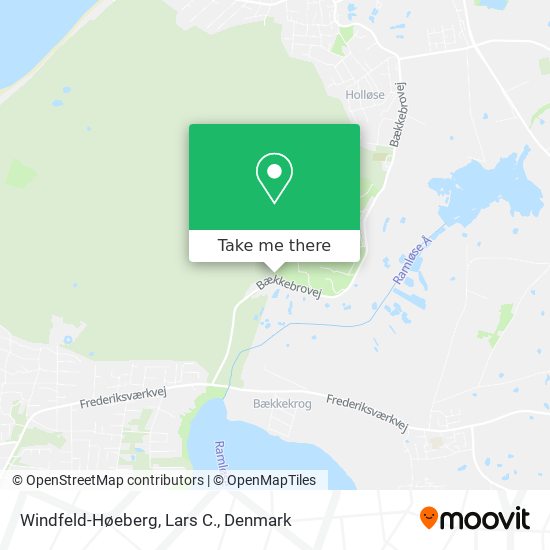 Windfeld-Høeberg, Lars C. map