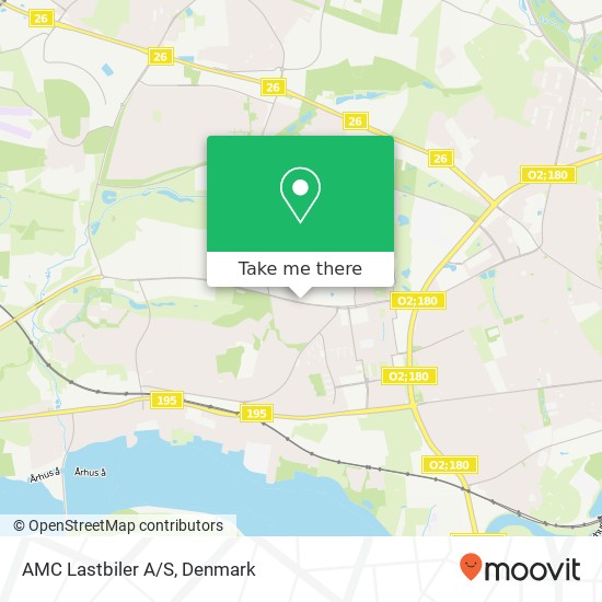 AMC Lastbiler A/S map