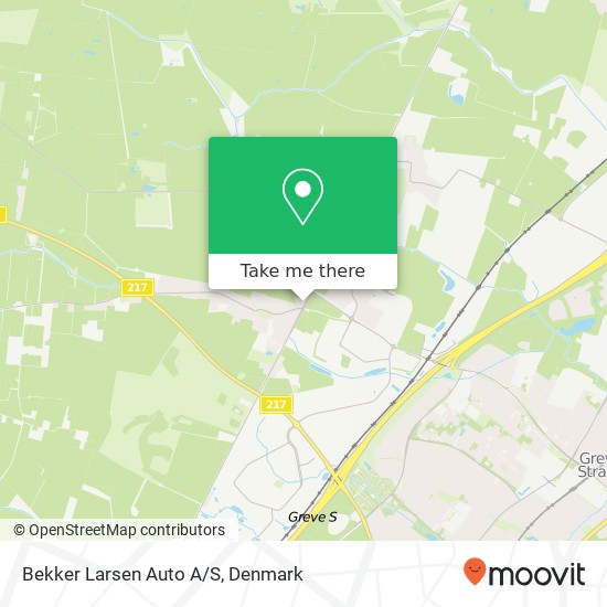 Bekker Larsen Auto A/S map