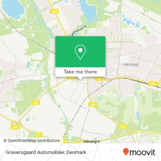 Graversgaard Automobiler map