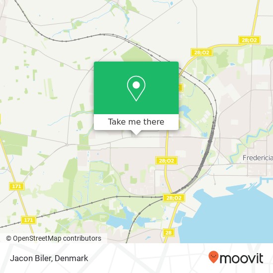 Jacon Biler map