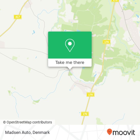 Madsen Auto map